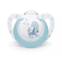 Биберон залъгалка NUK First Choice силикон, 0-6 мес., 1 бр., Водно конче