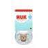 Биберон залъгалка NUK Perfect Match биберон залъгалка, силикон 0-6мес. 1бр., AIR, Мече