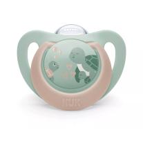 Биберон залъгалка NUK First Choice силикон, 18+ мес., 1 бр., Костенурка