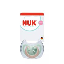 Биберон залъгалка NUK First Choice силикон, 6-18 мес., 1 бр., Костенурка