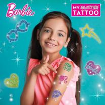 Творчески комплект, Lisciani, Barbie, Направи си сам блестящи татуировки