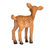 Фигурка за игра и колекциониране Mojo ANIMAL PLANET Белоопашато еленче