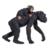 Шимпанзе с бебе Mojo ANIMAL PLANET