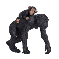 Шимпанзе с бебе Mojo ANIMAL PLANET