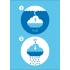 Moluk: Играчка за баня - Plui Raincloud Moluk: Играчка за баня - Plui Raincloud