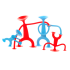 Moluk: Играчка за баня - Oogi Blue Moluk: Играчка за баня - Oogi Blue