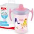Неразливаща се чаша с мек накрайник NUK Evolution - Trainer Cup, 230 ml, розова Неразливаща се чаша с мек накрайник NUK Evolution - Trainer Cup, 230 ml, розова