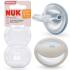 Силиконови залъгалки NUK Mommy Feel - 0-9 месеца, 2 броя, синя и сива Силиконови залъгалки NUK Mommy Feel - 0-9 месеца, 2 броя, синя и сива
