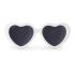 Детски слънчеви очила Roshambo Eyewear във форма сърце с 100% UV защита 0-24 месеца – цвят бяло