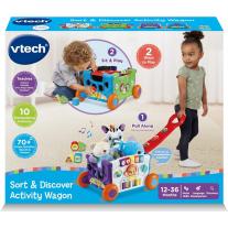 Интерактивна играчка, Vtech, Количка за дърпане с активности