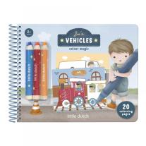 Магическа Книжка за Оцветяване Little Dutch Jim & Friends