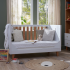 Дървено легло Tutti Bambini Como White/Rosewood