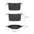 PETITE&MARS органайзер за количка Pocket Zip Black PETITE&MARS органайзер за количка Pocket Zip Black