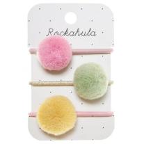 Ластици за коса 3 броя Rockahula Kids Secret Garden Pom Pom