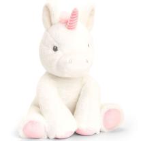 Keel Toys Еднорог Бебешка екологична играчка от серията Keeleco 25 см.
