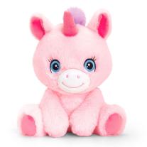 Keel Toys Еднорог екологична плюшена играчка от серията Keeleco 25 см