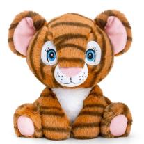 Keel Toys Тигър екологична плюшена играчка от серията Keeleco 25 см