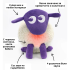 Помощник за сън със звуци и светлина Ewan Basic Purple