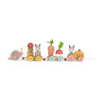 Бебешка играчка с активности Moulin Roty, Влак