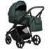 Бебешка количка 2 в 1 Tutis - Mio 3+, еко кожа, Pacific Green Бебешка количка 2 в 1 Tutis - Mio 3+, еко кожа, Pacific Green