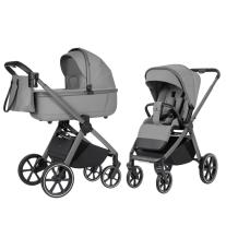 Бебешка количка 2в1 Carrello Omega Cliff Grey
