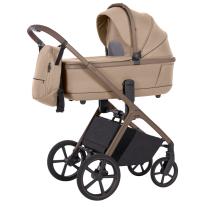 Бебешка количка 2в1 Carrello Vector Foam Beige