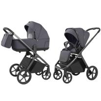 Бебешка количка 2в1 Carrello Vector Ultimate Grey