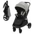 Бебешка лятна количка KinderKraft - Rine, Moonlight Grey