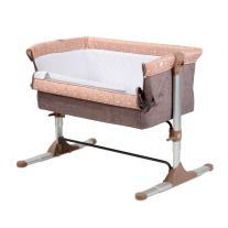 Бебешка сгъваема мини кошара Lorelli - Sleep N Care, Beige Elephant
