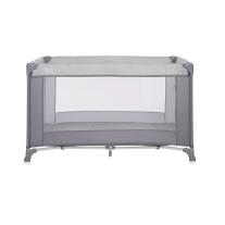 Детска сгъваема кошара на 1 ниво Lorelli - Torino, Grey striped elements