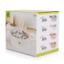 Бебешки басейн за игра с 200 топки Moni Toys, Boucle, сив