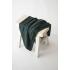 Бебешко одеяло от органичен памук Kaiser CABLE KNITT, Dark Green