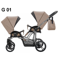 Бебешка количка за близнаци 2в1 Bebetto G01
