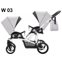 Бебешка количка за близнаци 2в1 Bebetto W03