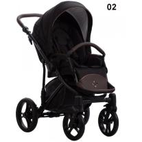 Бебешка количка 2в1 Bebetto - BRESSO ONYX 02