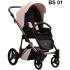 Бебешка количка 2в1 Bebetto - LOREN Premium Class BS01