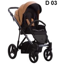 Бебешка количка 2в1 Pascal Premium Class Dark D03