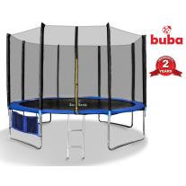 Детски батут с мрежа и стълба Buba 14FT