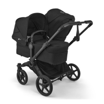Количка за близнаци Bugaboo Donkey6 Duo Heritage Black
