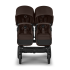 Количка за близнаци Bugaboo Donkey6 Twin Complete Cocoa Brown