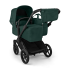 Количка за близнаци Bugaboo Donkey6 Twin Complete Fern Green