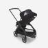 Детска количка Bugaboo Dragonfly Grey Melange Fabrics Black Chassis - Forest Green