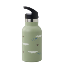 Бутилка и термос от неръждаема стомана 2 в 1 Fresk - Crocodile, 350 ml