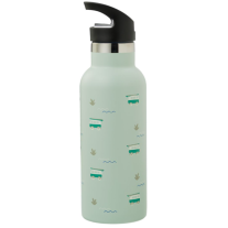 Бутилка и термос от неръждаема стомана 2 в 1 Fresk - Surf Boy, 500 ml