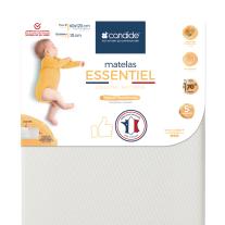 Универсален бебешки дишащ матрак Candide Essential 60/120