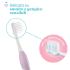  Бебешка четка за зъби Chicco 6-36 м+ Rosa