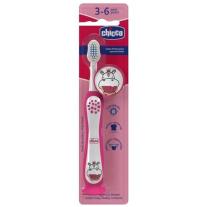 Детска четка за зъби Chicco Хипо 3-6 г.