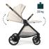 Бебешка комбинирана количка 2в1 Chicco Bellagio Amber Glow Изложена