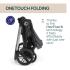 Бебешка комбинирана количка 2в1 Chicco Bellagio Black Satin