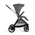 Бебешка комбинирана количка 2в1 Chicco Bellagio Black Satin